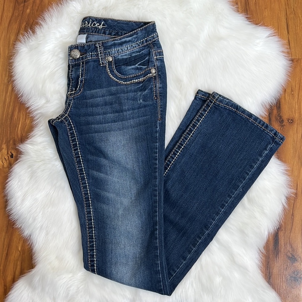 Maurices Dark Blue Women Jeans